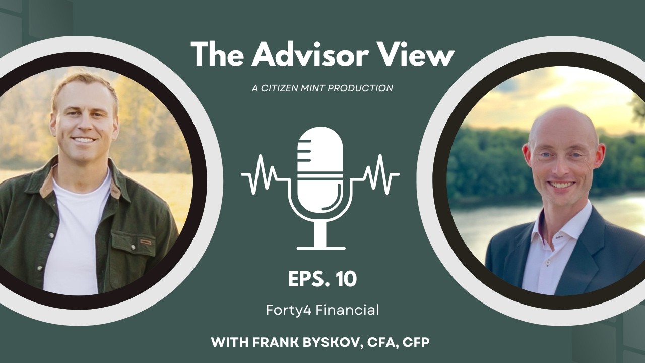 Frank Byskov of Forty4 Financial on The Advisor View