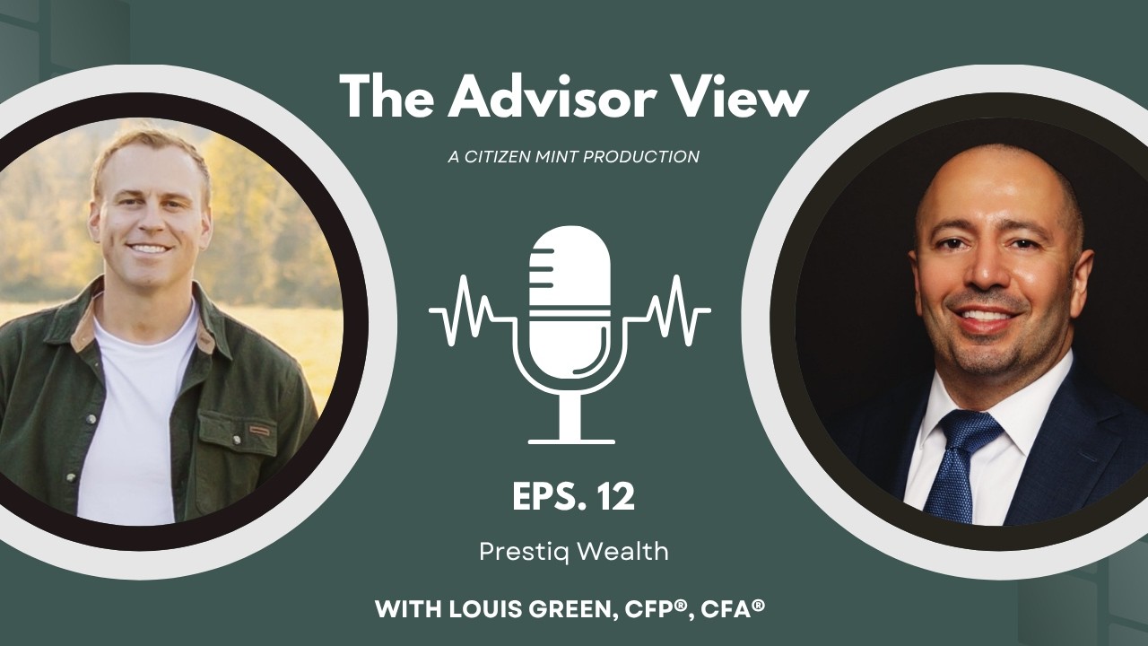 Louis Green of Prestiq Wealth on The Advisor View