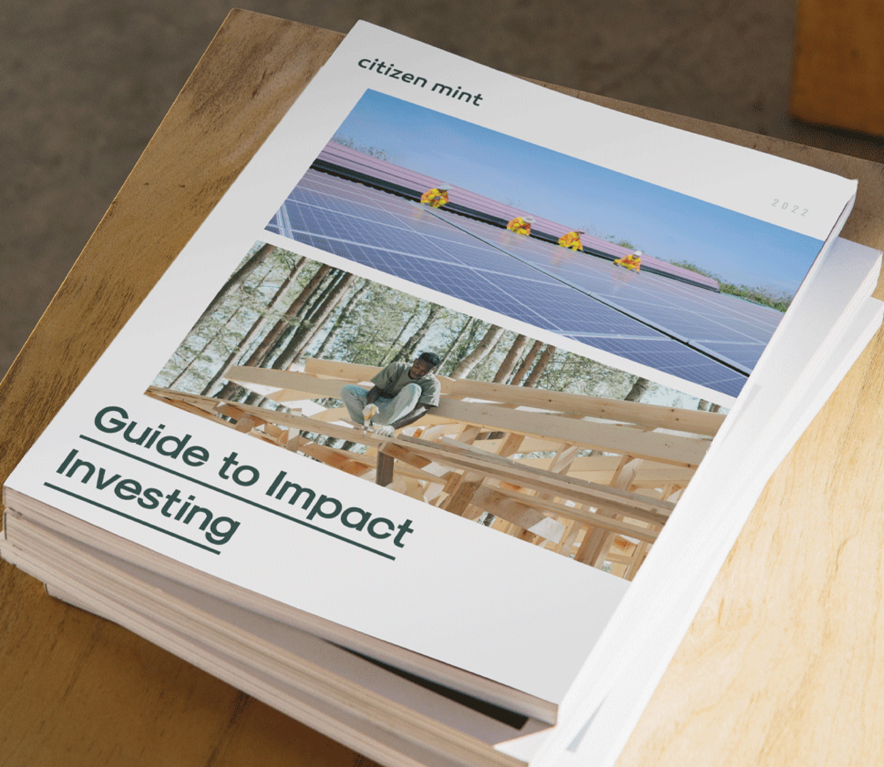 Citizen Mint Guide to Impact Investing booklet - free resource for values-aligned private market investments